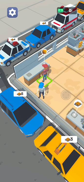 #5. Burger Ready Here (Android) By: Zocat Games