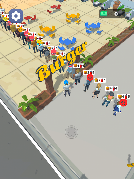 #10. Burger Ready Here (Android) By: Zocat Games