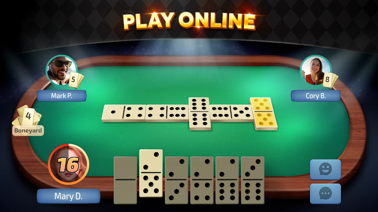 #2. Domino - Dominos online game (Android) By: ZiMAD