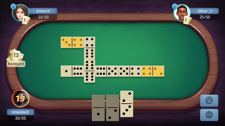 #7. Domino - Dominos online game (Android) By: ZiMAD