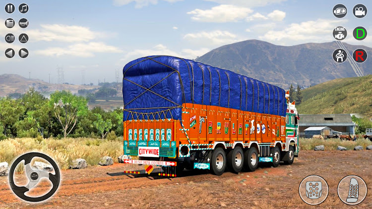 #5. Indian Cargo Truck Game 2024 (Android) By: Gameboost Studio Inc.