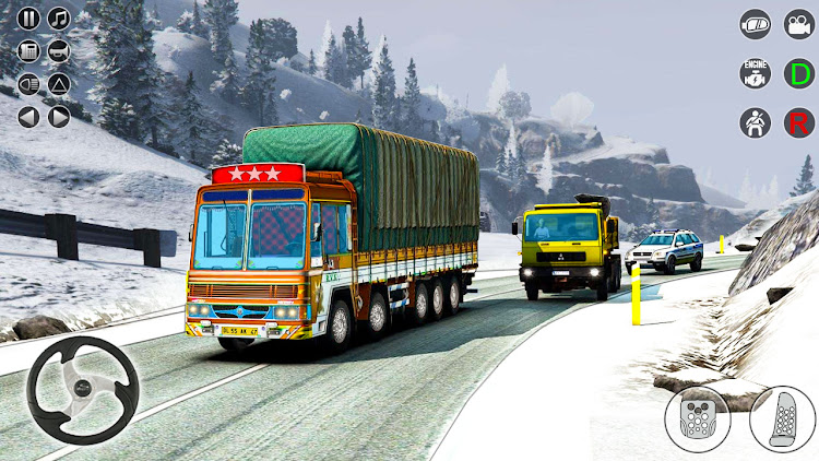 #4. Indian Cargo Truck Game 2024 (Android) By: Gameboost Studio Inc.