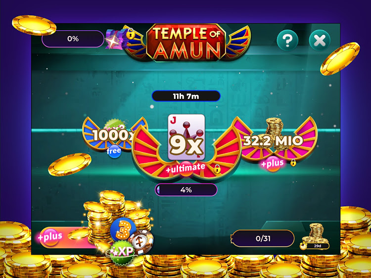 #9. Super Jackpot Slots (Android) By: Whow Games GmbH