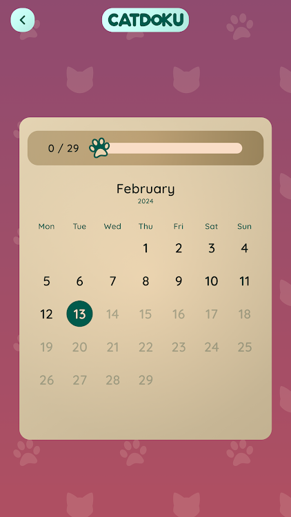 #5. Catdoku - Sudoku with cats (Android) By: White Squirrel