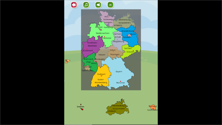 #2. Deutschland - Das Puzzle (Android) By: Debuff Interactive UG