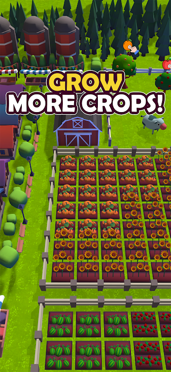 #5. Farm Clicker (Android) By: RAKUNiK GAMES