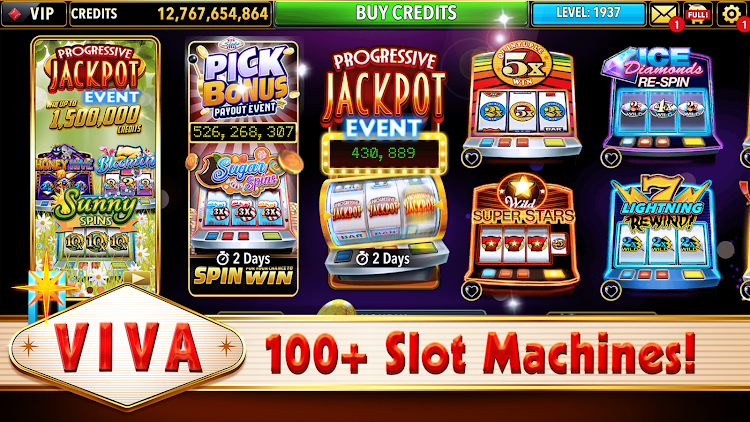 #5. Viva Slots Vegas: Casino Slots (Android) By: Viva Slots Vegas, LLC