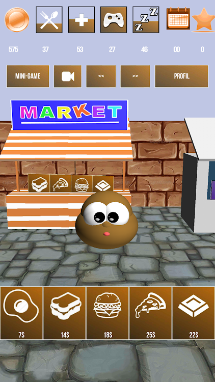 #7. Potaty 3D (Android) By: Cartoon Game