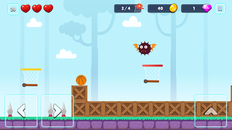 #5. Basket Adventure (Android) By: ElectroGenetics