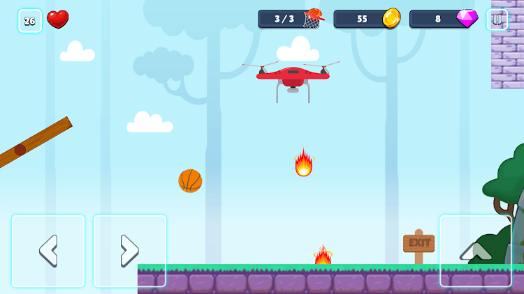 #6. Basket Adventure (Android) By: ElectroGenetics