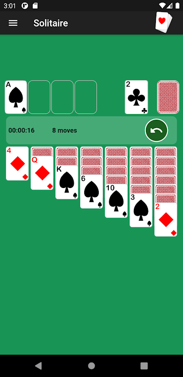 #3. Solitaire Classic (Android) By: Murat Hodja