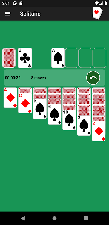 #6. Solitaire Classic (Android) By: Murat Hodja