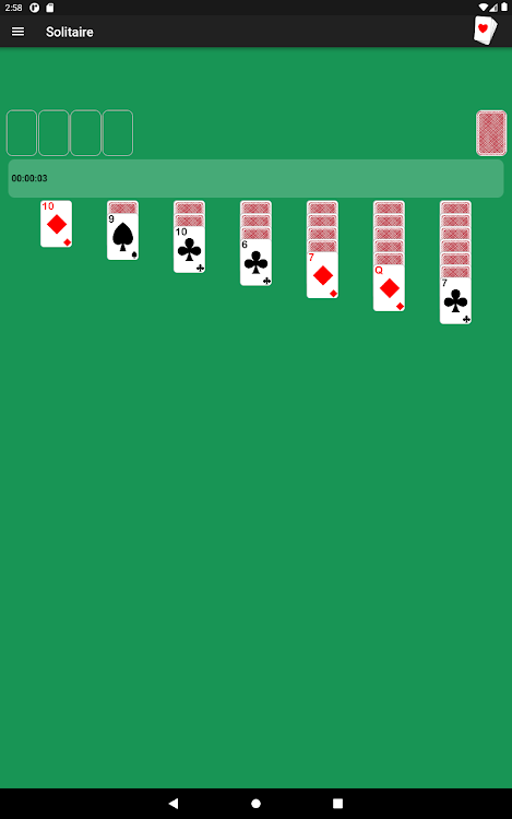 #9. Solitaire Classic (Android) By: Murat Hodja