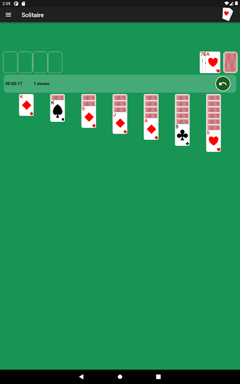 #10. Solitaire Classic (Android) By: Murat Hodja