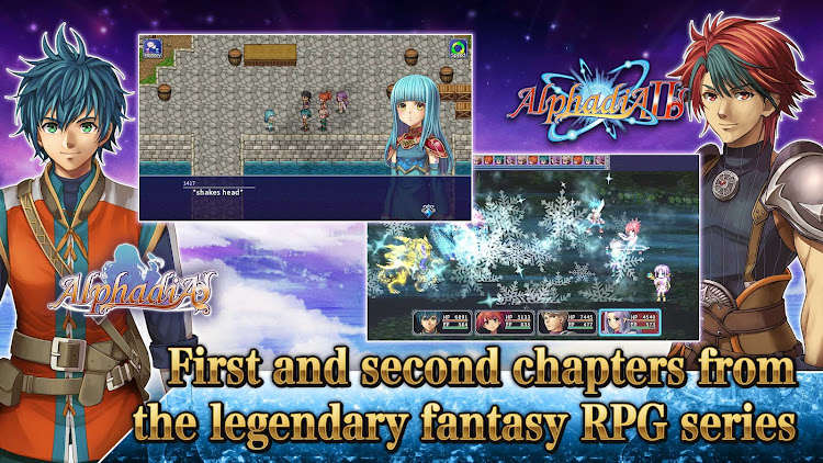 #10. [Premium] RPG Alphadia I & II (Android) By: KEMCO