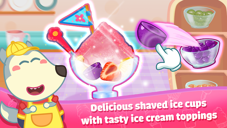 #2. Wolfoo Ice Cream Shop: Dessert (Android) By: Wolfoo Family