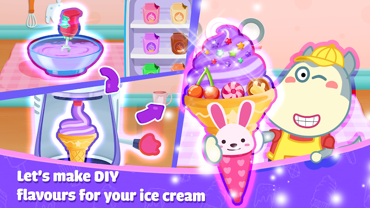 #3. Wolfoo Ice Cream Shop: Dessert (Android) By: Wolfoo Family