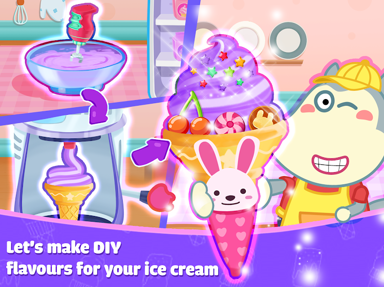 #8. Wolfoo Ice Cream Shop: Dessert (Android) By: Wolfoo Family