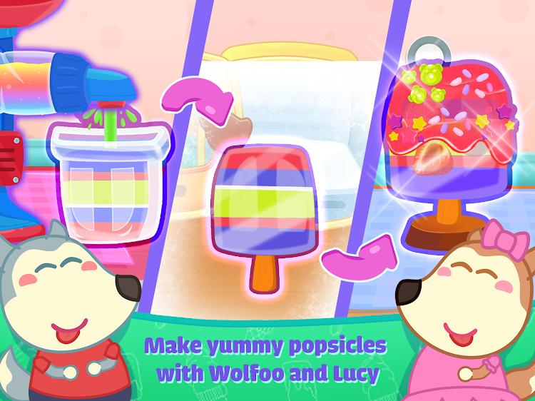 #10. Wolfoo Ice Cream Shop: Dessert (Android) By: Wolfoo Family