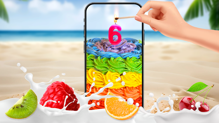 #6. DIY Birthday Party Cake Maker (Android) By: stick hunter