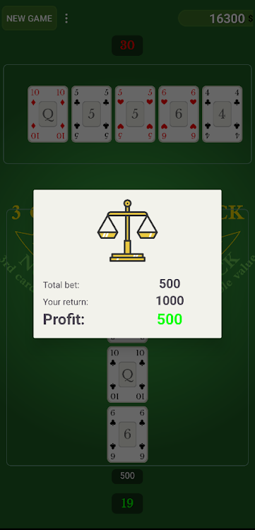 #4. 3 Cards Blackjack (Android) By: Božidar Petrović