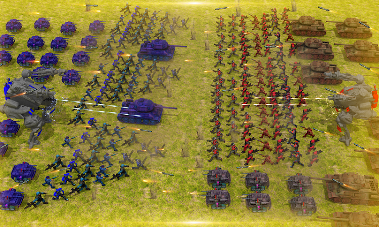 #2. Epic Battle: Advance War (Android) By: Black Cell Studio