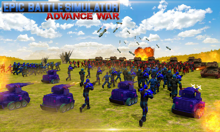 #5. Epic Battle: Advance War (Android) By: Black Cell Studio