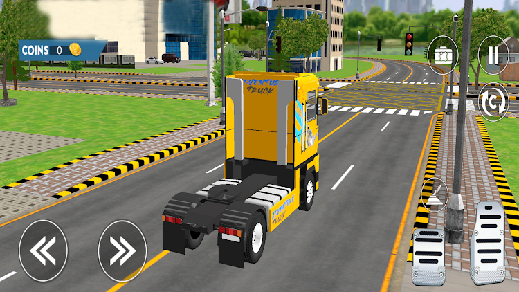 #2. Euro Truck Games Sim 3d (Android) By: Gamerzk