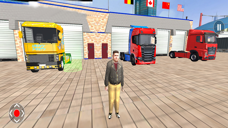 #3. Euro Truck Games Sim 3d (Android) By: Gamerzk