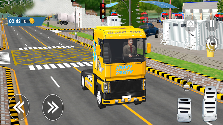 #7. Euro Truck Games Sim 3d (Android) By: Gamerzk