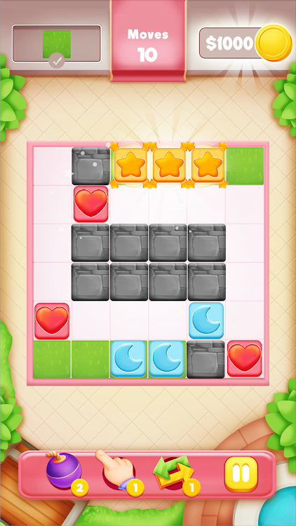 #4. Grid Blast: jam Puzzle (Android) By: Games Arena Studio