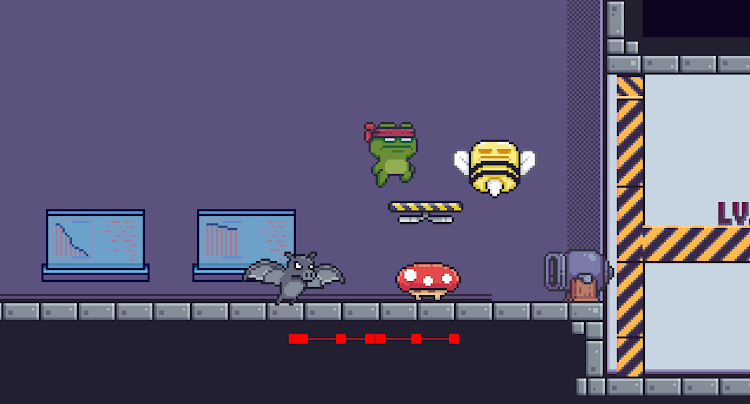 #8. Croak and Dodge (Android) By: LagKing Studio