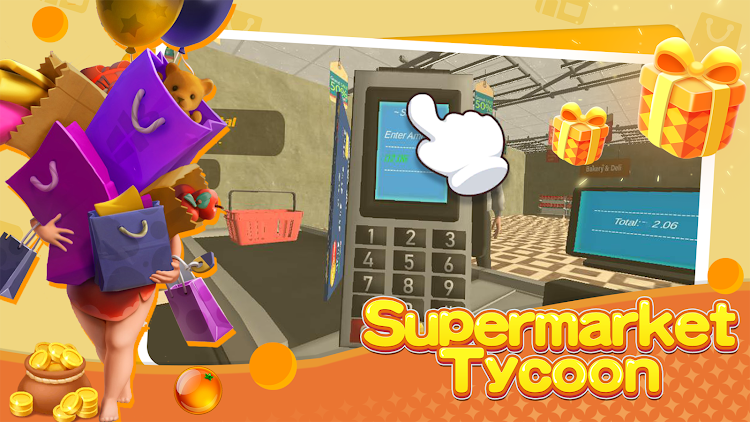 #5. Supermarket Tycoon Game (Android) By: asil khadija apps