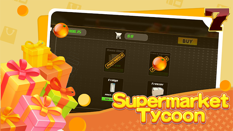 #4. Supermarket Tycoon Game (Android) By: asil khadija apps