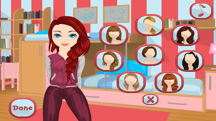 #6. Beauty makeup games - parlour (Android) By: ghalia games