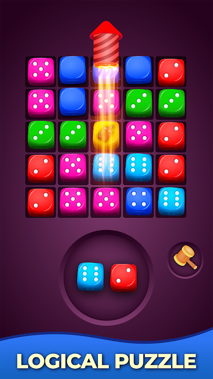 #2. Sort Merge Dice Puzzle Game (Android) By: GamesPlus