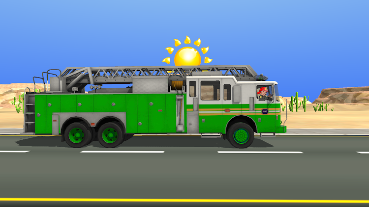 #6. Fire Truck Race & Rescue 2! (Android) By: Coded Velocity, Inc.