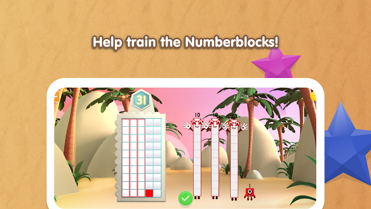 #2. Numberblocks Treasure Hunt (Android) By: Blue Zoo