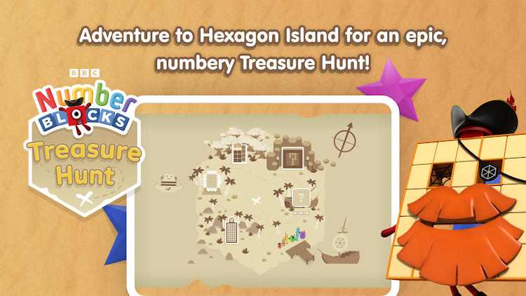 #8. Numberblocks Treasure Hunt (Android) By: Blue Zoo