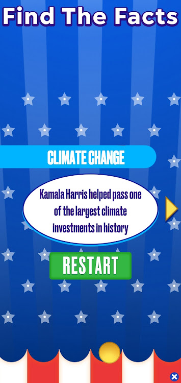 #3. Kamala Harris Mini-Games (Android) By: PubRev+