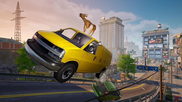 #2. Goat Simulator 3 (Android) By: Coffee Stain Publishing