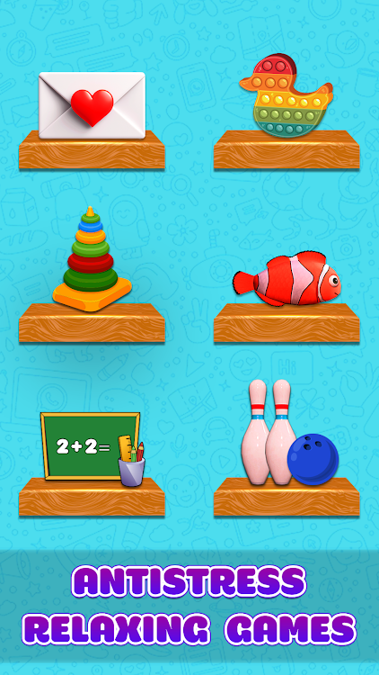 #6. Stress Relief Games:Fun Games (Android) By: Games Haven