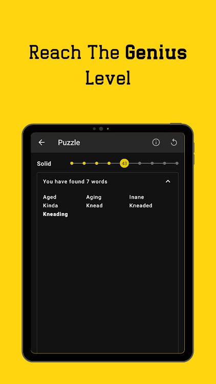 #8. Spelling Bee Word Puzzles (Android) By: Brain & Games