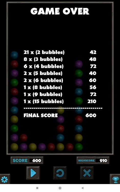 #3. Bubble Breaker Classic (Android) By: SAX