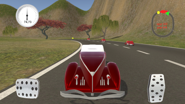 #5. Vintage Car Racing Legends (Android) By: KindMoba