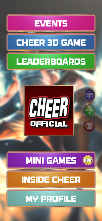 #5. CHEER Official 3D (Android) By: BlackSleeve Media