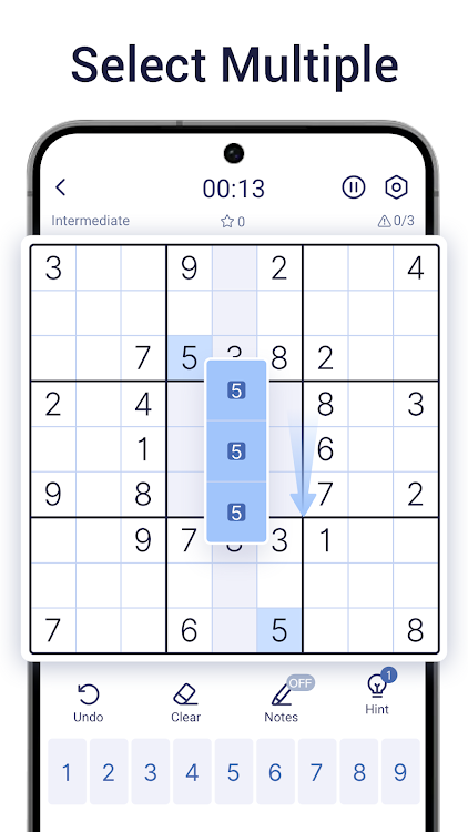 #4. Sudoku Master! (Android) By: Hungry Studio