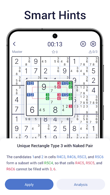 #5. Sudoku Master! (Android) By: Hungry Studio