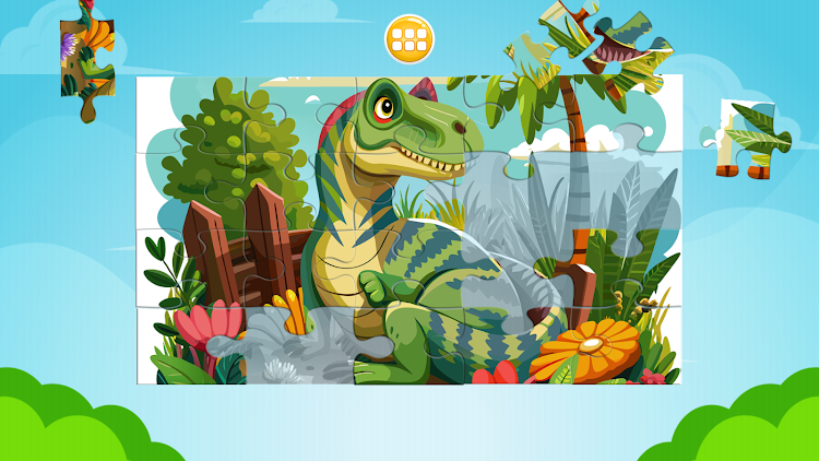 #3. Jigsaw Puzzles Dinosaur (Android) By: Jina Game Dev