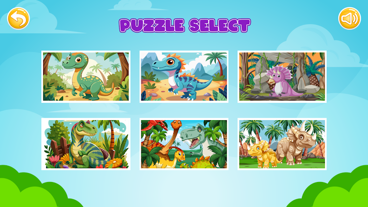 #4. Jigsaw Puzzles Dinosaur (Android) By: Jina Game Dev